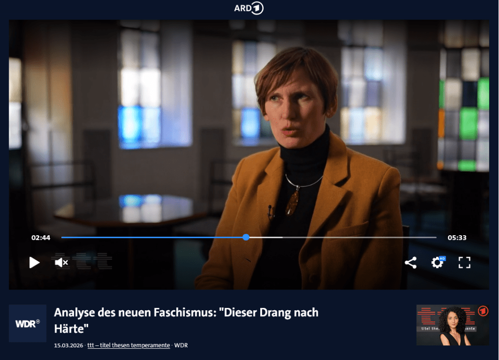 Screenshot aus ttt - Eva von Redecker